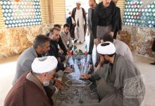 گزارش تصویری مراسم گلباران و عطر افشاني گلزار مطهر شهدا 